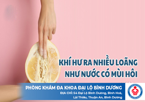 khí hư ra nhiều loãng như nước có mùi hôi