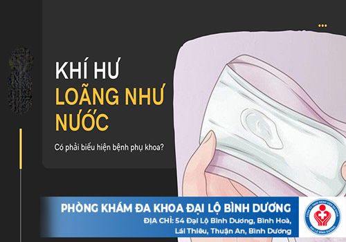 khí hư ra nhiều loãng như nước có mùi hôi