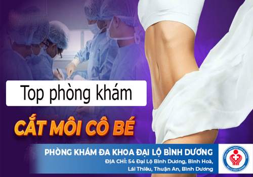 top phòng khám cắt môi âm đạo ở Bình Dương