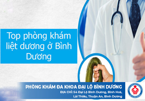top phòng khám trị liệt dương ở Bình Dương