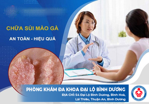 địa chỉ chữa sùi mào gà ở Bàu Bàng