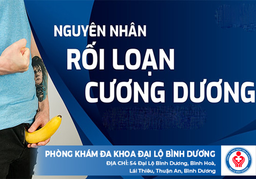 điều trị rối loạn cương dương