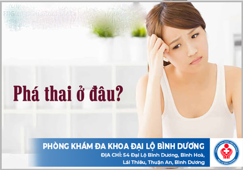 phòng khám phá thai ở Bình Dương